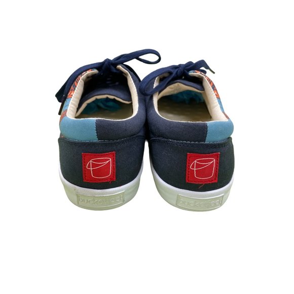 Bucketfeet Men's Blue Canvas Casual Shoe Size 9 SKU 923 - Picture 2 of 5